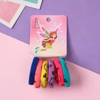 Резинки для волос «Фея Джул», набор 6 шт., 4 см, мишки