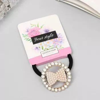 Резинка для волос «Флер», бант, 5 см