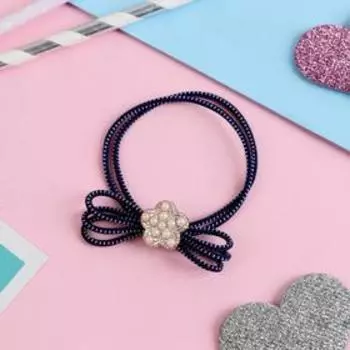 Резинка для волос "Эльвира" цветочек, микс