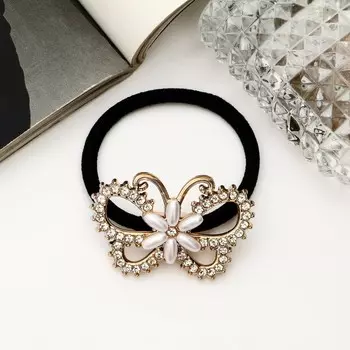 Резинка для волос "Элоди" бабочка, 4 см