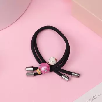 Резинка для волос "Эвелина" бусины, 5 см