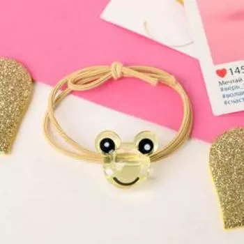 Резинка для волос "Камилла" лягушонок, микс