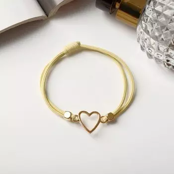 Резинка для волос "Кармела" сердце, микс