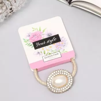 Резинка для волос «Кейли», овал, 5 см