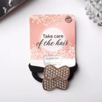 Резинка для волос "Лара" (набор 2 шт) бантик