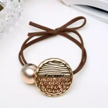 Резинка для волос "Линда" круг