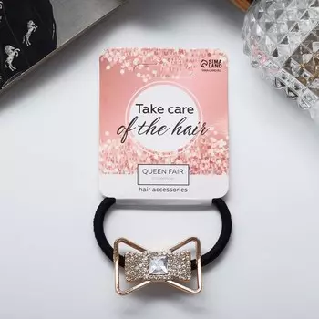 Резинка для волос "Лоретта" бантик