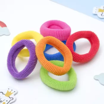 Резинки для волос «Махрушка», набор 7 шт.