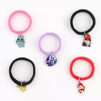 Резинка для волос, МИКС, диам. 4 см