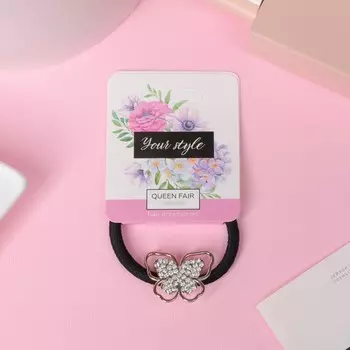 Резинка для волос «Миранда», бабочка, 5 см