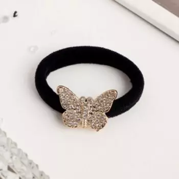 Резинка для волос "Моник" бабочка, 25 см