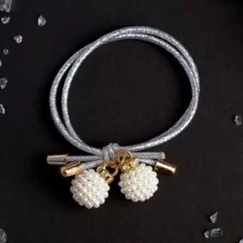 Резинка для волос "Моника" два шарика