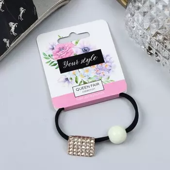 Резинка для волос «Нонна», прямой, 5 см