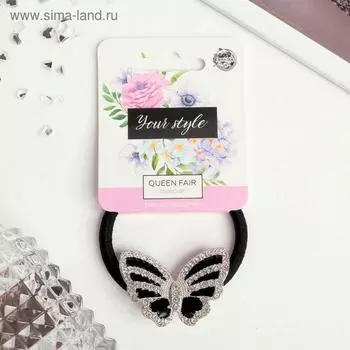 Резинка для волос «Онель», бабочка, 4 см, МИКС