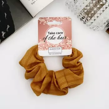 Резинка для волос "Орбита" элит текстура, 8 см, микс