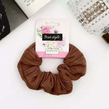 Резинка для волос "Орбита" элит жатка, 9 см, микс