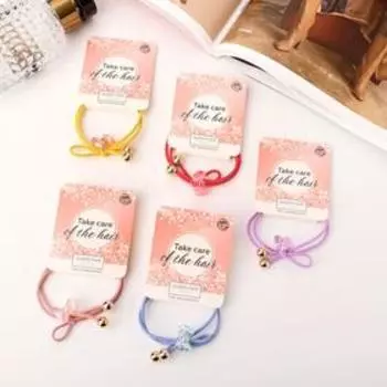 Резинка для волос "Патрисия" бантик, микс