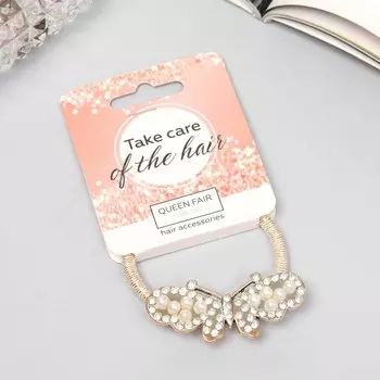 Резинка для волос «Робин», бабочка, 5 см