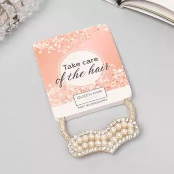 Резинка для волос «Робин», сердце, 5 см