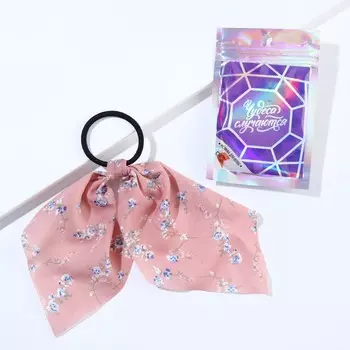 Резинка для волос с платком «Чудеса случаются», 1 шт., d = 4,5 см.