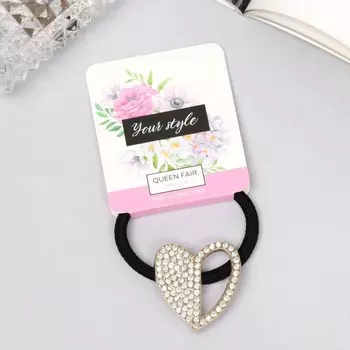 Резинка для волос «Сири», сердце, 5 см