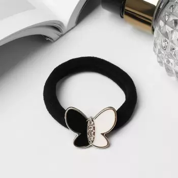 Резинка для волос «Солвейг», бабочка, 5 см