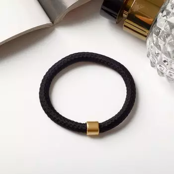 Резинка для волос «Спорт премиум», чёрный