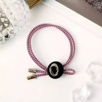 Резинка для волос "Тайна" узоры круг, микс