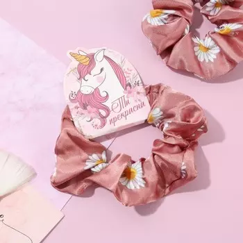 Резинка для волос "Ты прекрасна", 1 шт.