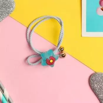 Резинка для волос "Венера" звёздочка ромашка, микс