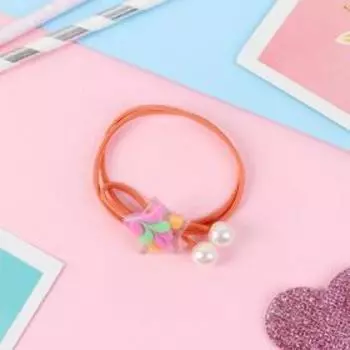 Резинка для волос "Венера" звёздочка жемчуг, микс