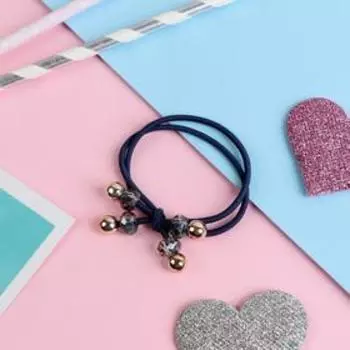 Резинка для волос "Вива" бусинки, микс