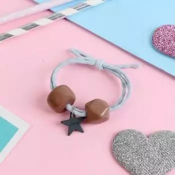 Резинка для волос "Вива" звёздочка геометрия, микс