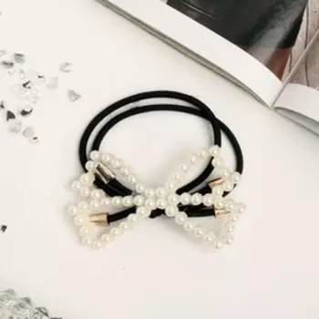 Резинка для волос «Жемчужный рай», бант