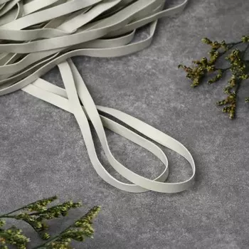 Резинка латексная гладкая, 5 мм, 50 м, белая