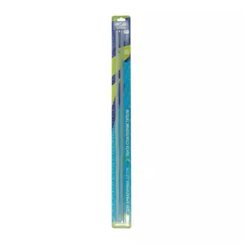 Резинка щетки стеклоочистителя ХОРС без адаптера, 24"/ 615 мм, прозрачная, тип EURO, 2 шт