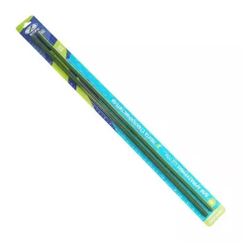 Резинка щетки стеклоочистителя ХОРС без адаптера, 24"/ 615 мм, зеленая, тип EURO, 2 шт