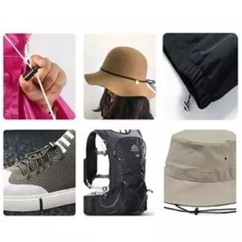 Резинка шляпная, 2 мм, 25 ± 0,5 м, цвет золотой