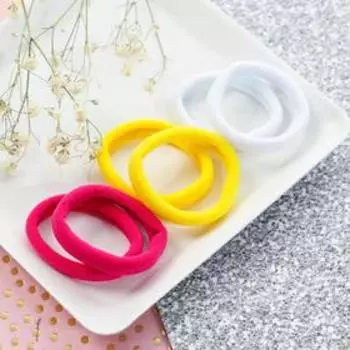 Набор резинок для волос «8 марта!», 6 шт.