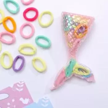 Резинки для волос "Mermaid", 15 шт.