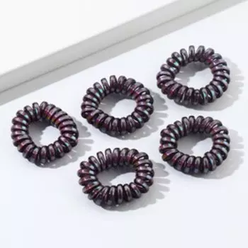 Резинки пружинки для волос «Ты просто космос», 5 шт.