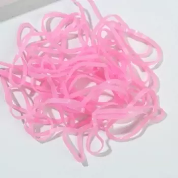 Резинки для волос силиконовые «Котик», 50 шт.