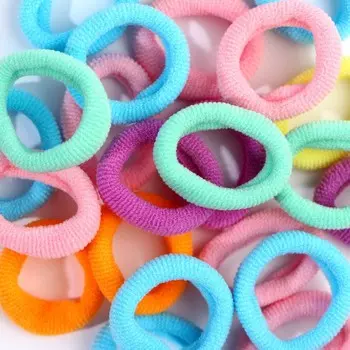 Резинки для волос в коробке "Милашка чиби", 50 шт. 2 х 2 х 0.4 см