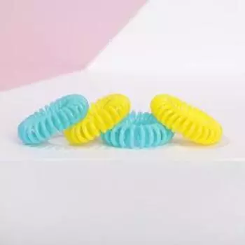 Набор резинок-пружинок для волос «Панда», 4 шт.