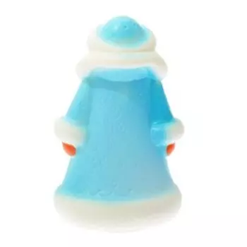 Резиновая игрушка «Дед Мороз» малый, МИКС