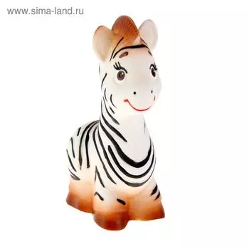 Резиновая игрушка «Зебра»