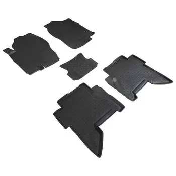 Резиновые коврики с высоким бортом для Nissan Pathfinder III 2004-2014