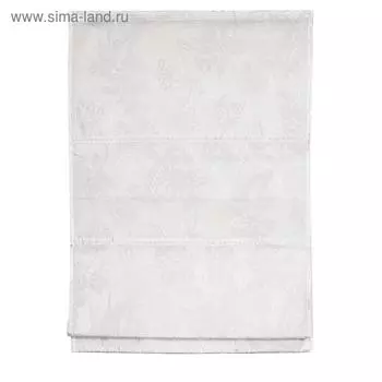 Римская штора «Флок», размер 60х160 см, цвет белый