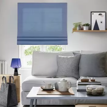 Римские шторы Helena, 100х175 см, цвет синий