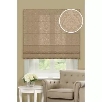 Римские шторы «Эмоджи», 80х160 см, цвет коричневый